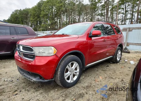 2011 Dodge Durango Crew z USA, uszkodzony, nr VIN 1D4SE4GT9BC597655